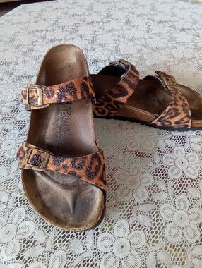 Birkenstock Leopard 2 Strap Sandal, Size 41 ( 10)